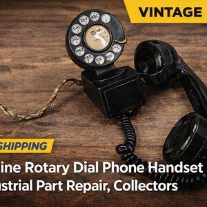 Western Electric 211 Spacesaver Telephone w/ F1 Handset –  Bakelite Wall Phone